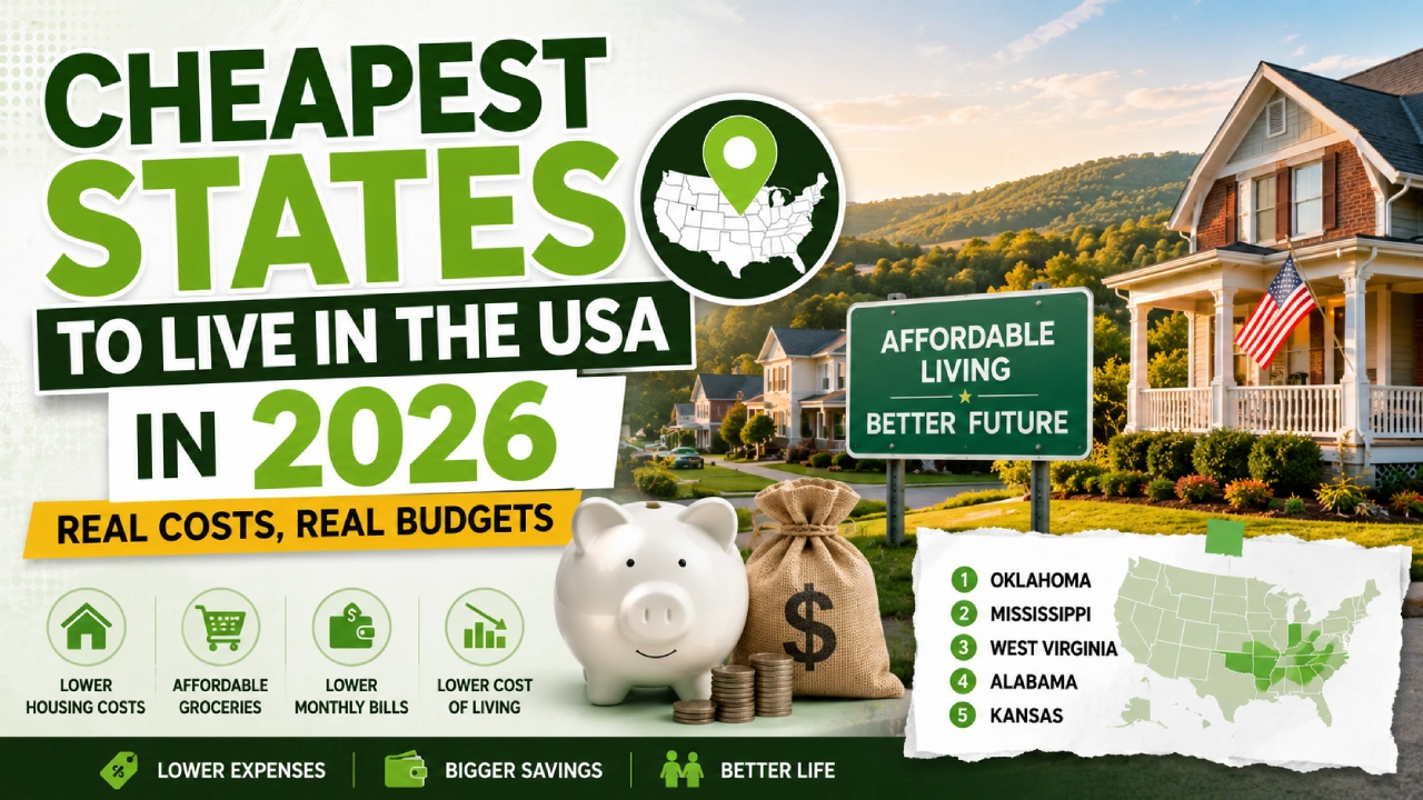 cheapest states to live in usa
