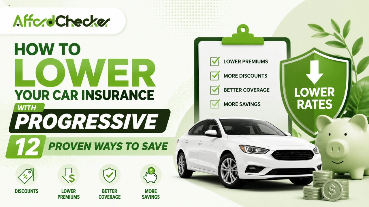 how to lower car insurance progressive