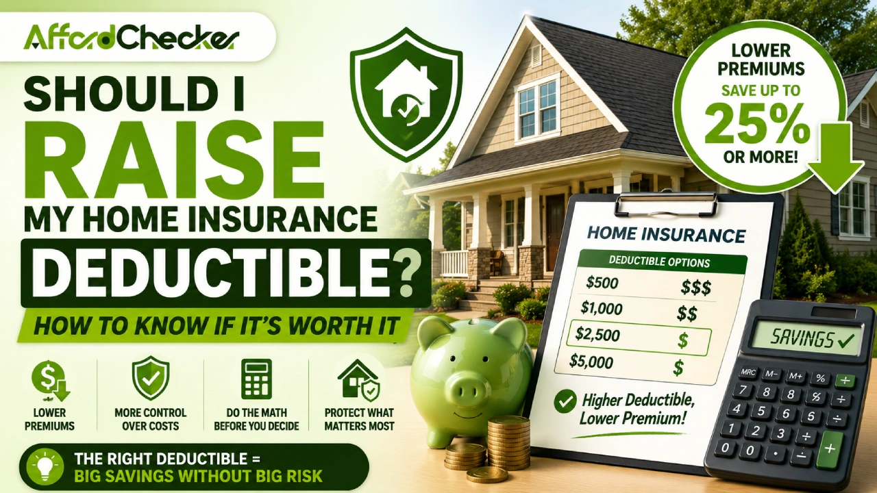 should i raise home insurance deductible